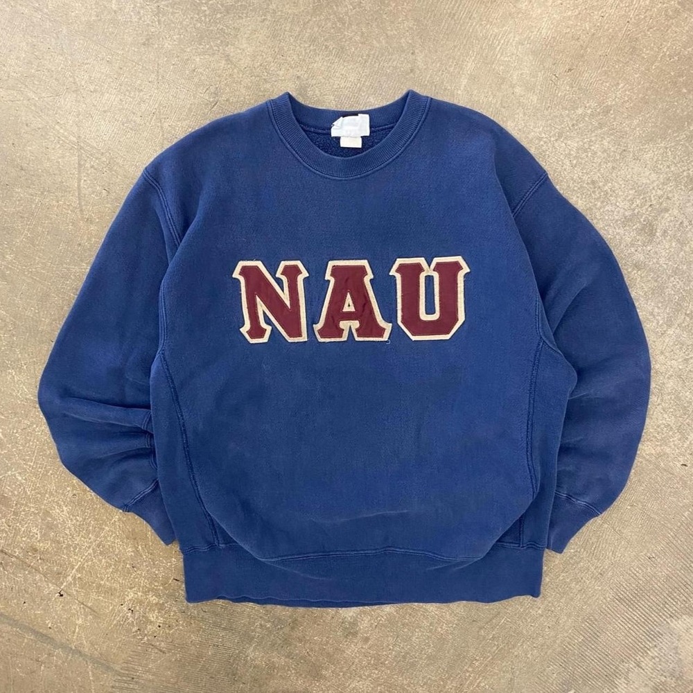 Vintage NAU Northern Arizona University Lumberjacks Lee 90s Sweatshirt Size XL